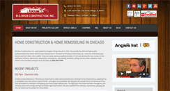 Desktop Screenshot of mgbrosconstructioninc.com